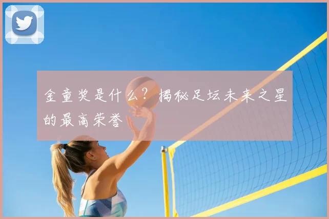 金童奖是什么?揭秘足坛未来之星的最高荣誉